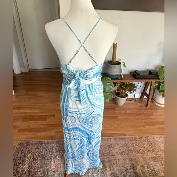 Suboo Agate Slip Dress in Blur Multi - Picture 6 of 10